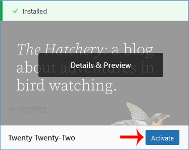 wp-theme-browse-activate-theme.gif